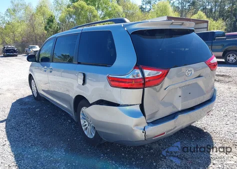 2015 Toyota Sienna Xle Premium 8 Passenger from USA, damaged, VIN 5TDYK3DC1FS678796